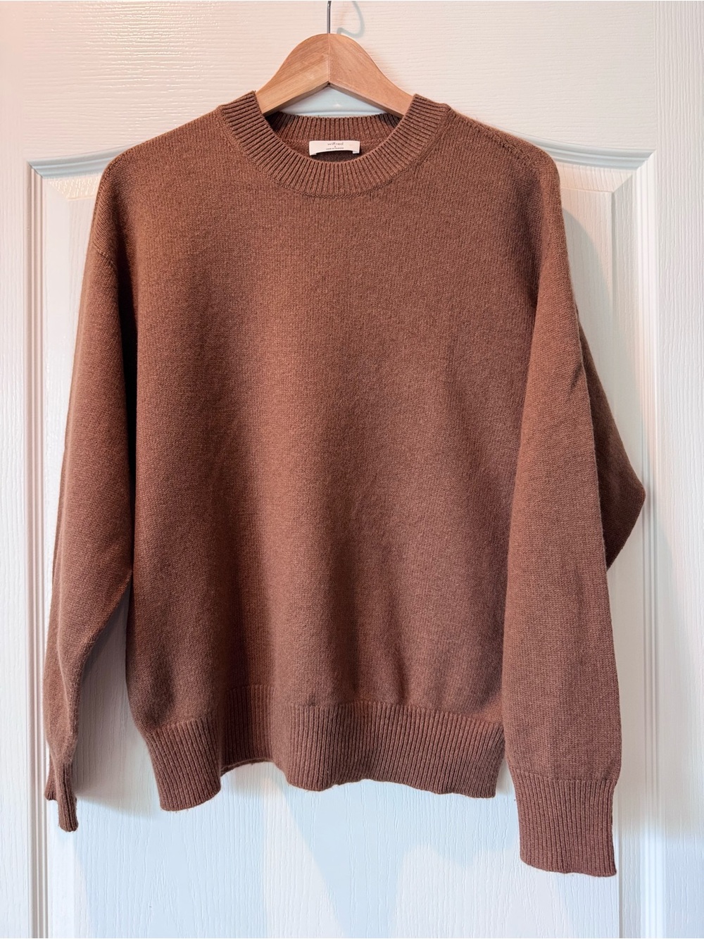 Aritzia (Wilfred) - cashmere/ wool crew neck sweater - size S